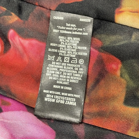 Ted Baker Working Title Black Blazer - Picture 11 of 12